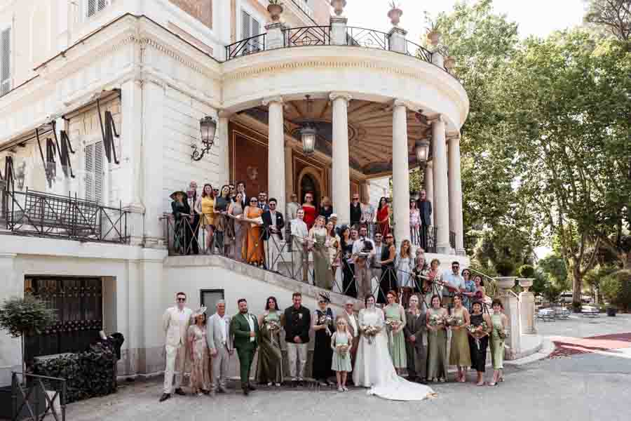 italian destination wedding in rome