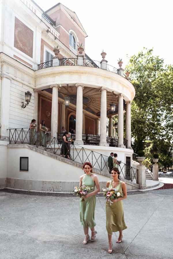 italian destination wedding in rome