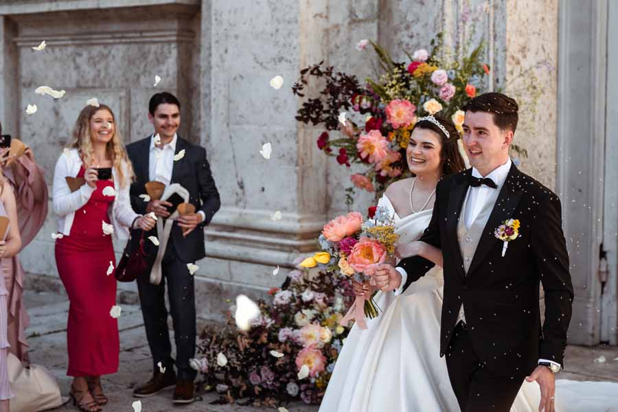italian destination wedding in tuscany siena