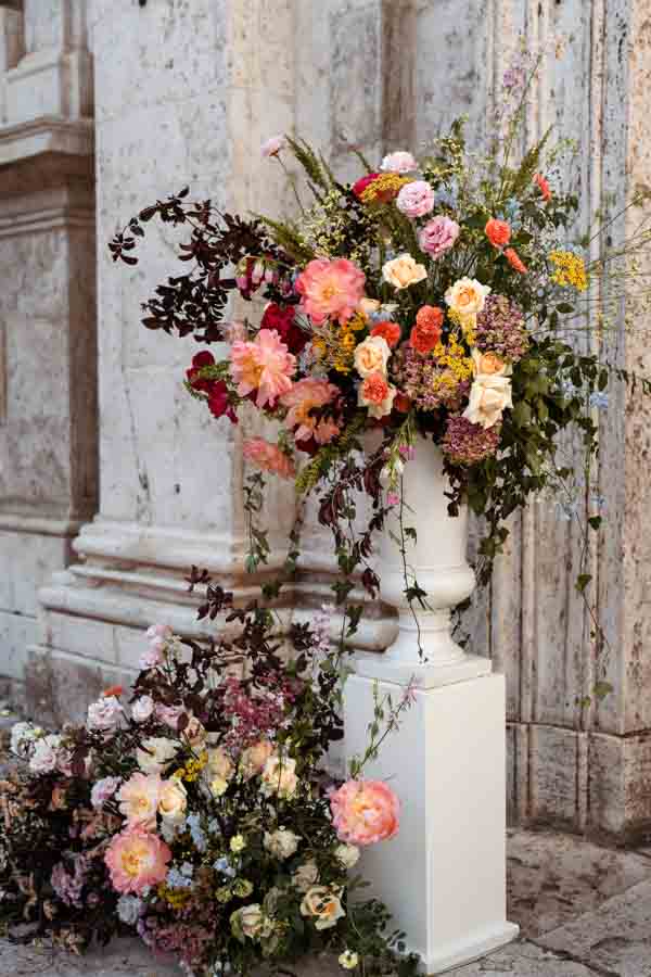 italian destination wedding in tuscany siena