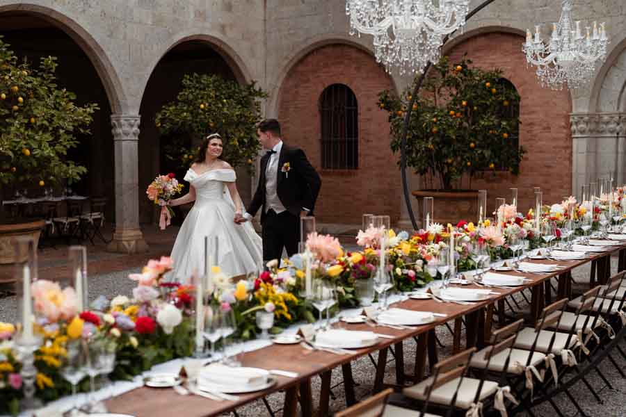 italian destination wedding in tuscany siena