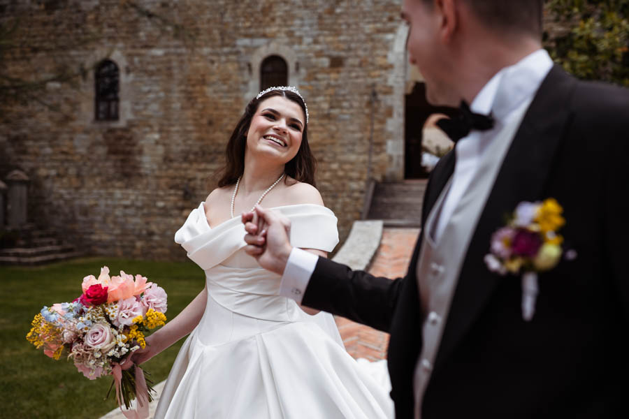 italian destination wedding in tuscany siena
