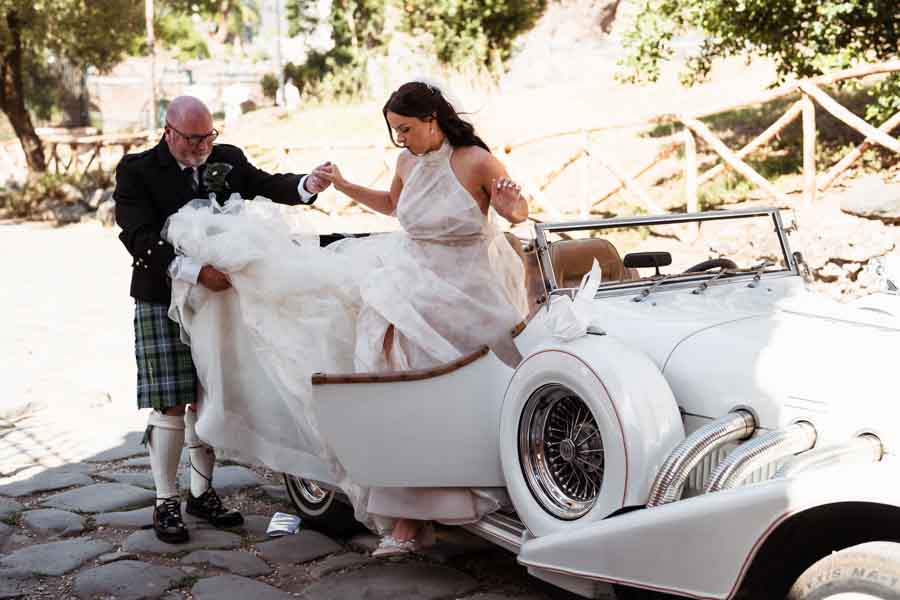 wedding in the castel in rome