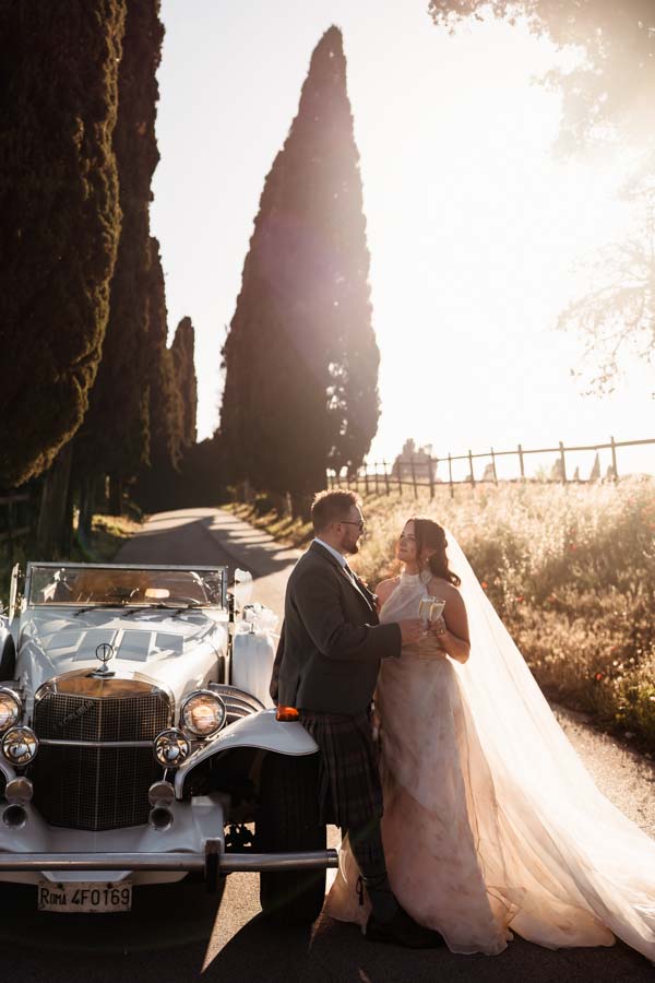 wedding in the castel in rome