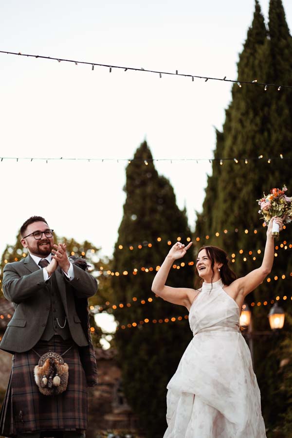 wedding in the castel in rome