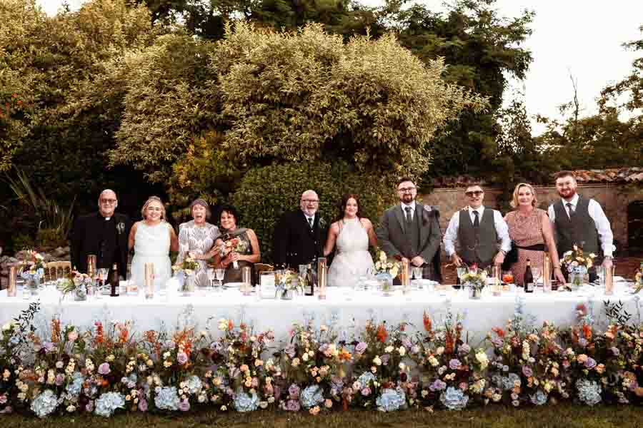 wedding in the castel in rome