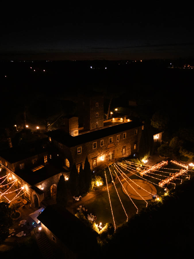 wedding in the castel in rome