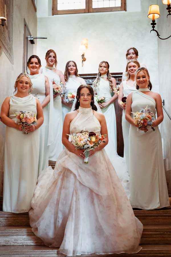 wedding in the castel in rome