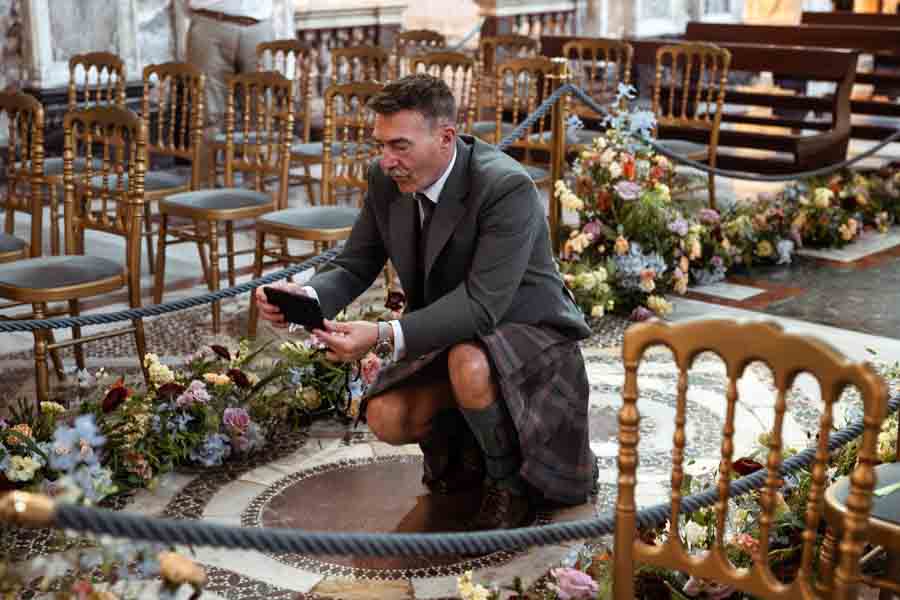 wedding in the castel in rome