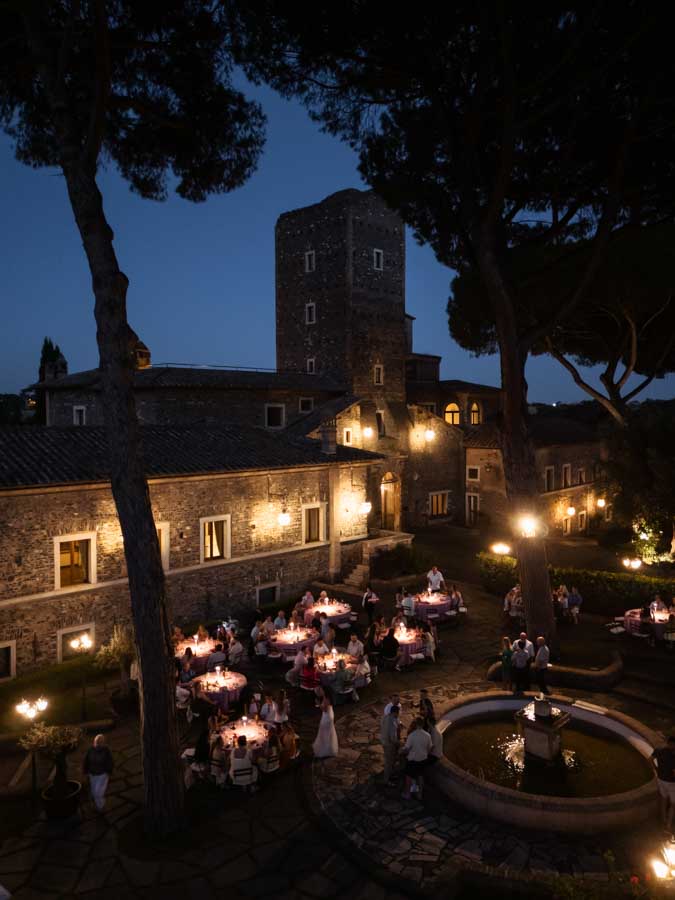 pizza party & pool Party in the castel