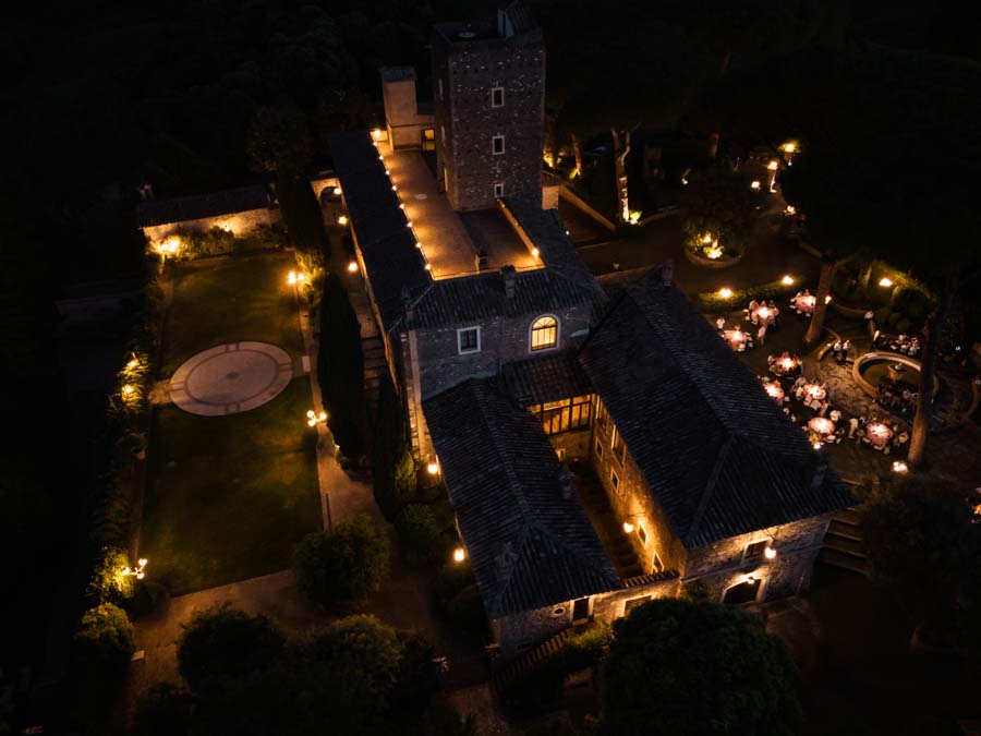 pizza party & pool Party in the castel