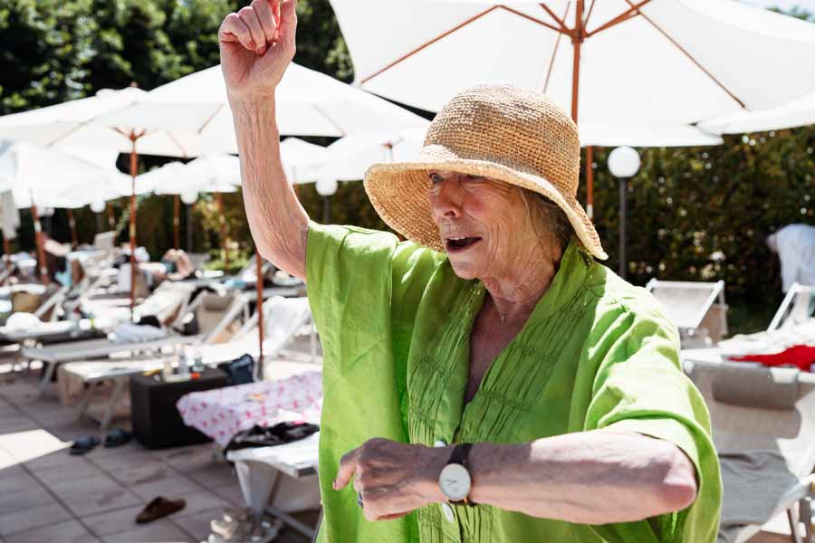 pizza party & pool Party in the castel