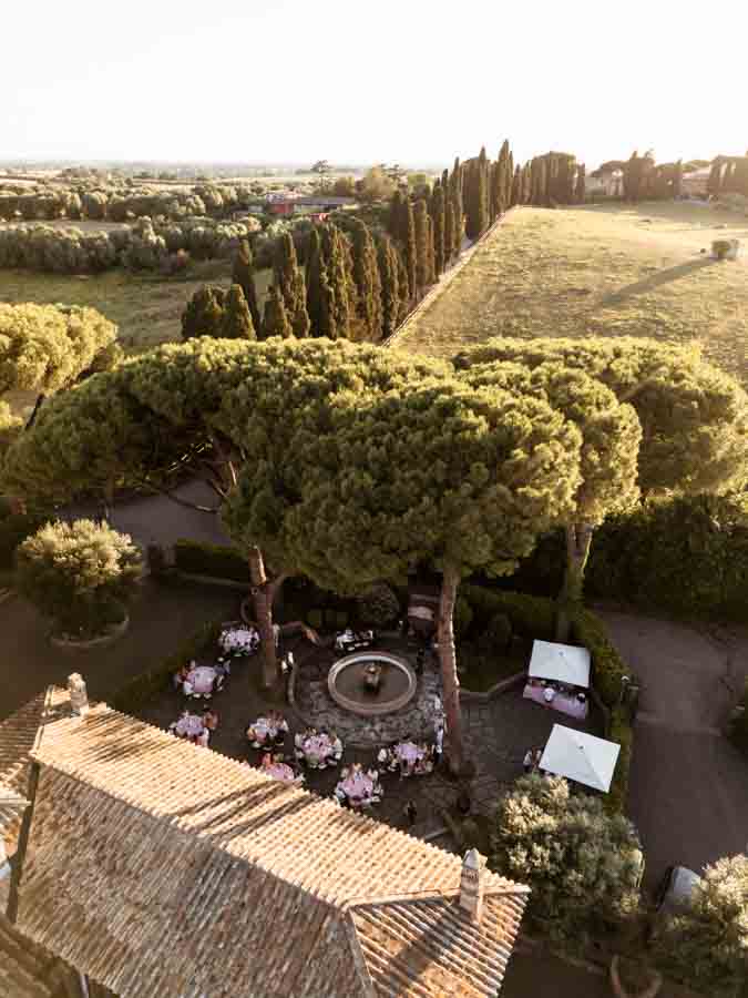 pizza party & pool Party in the castel