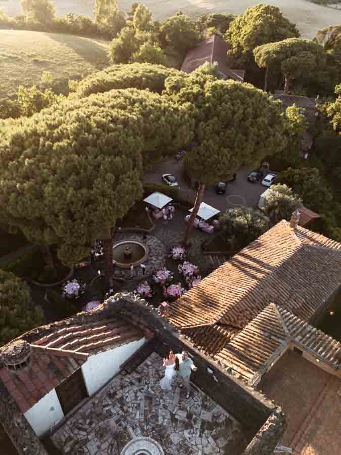 pizza party & pool Party in the castel